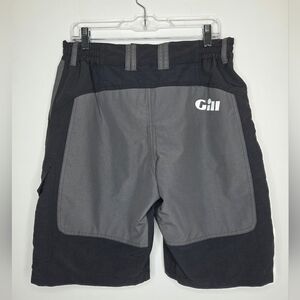 Gill Size M Gray and Black Sailing Shorts